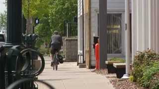 French man rides bike across US to raise money for rare disease [upl. by Latin696]