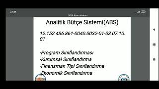 5018 konu anlatımı 5 kısım bütçe hazırlık süreci ve analitik bütçe sistemi [upl. by Maidie190]