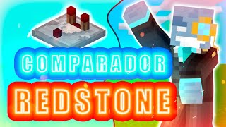 ▶FUNCIONAMIENTO del COMPARADOR DE REDSTONE  Minecraft TDR 5 [upl. by Rocker980]