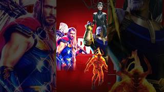 Thor Vs All Marvel Who Can Beat Thor 🧠marvel shorts [upl. by Birkett868]