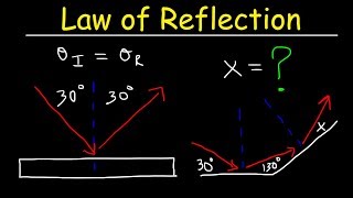 Law of Reflection  Geometric Optics  Physics [upl. by Adnimra265]