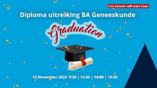 Diploma uitreiking Bachelor Geneeskunde  session 2 [upl. by Nnaecyoj]