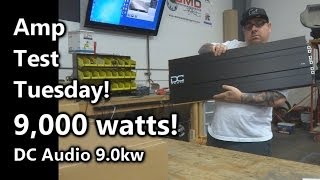 Amp Test Tuesday  DC Audio 90k  9000 Watts  SMD AD1 Amp Dyno Results [upl. by Nnylesor581]