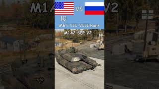 How many MBTs do the USA and Russia have warthunder countries tanks [upl. by Aterg]