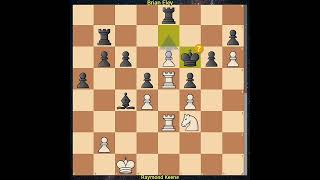 Checkmate  Raymond Keene vs Brian Eley 1964 British Championship [upl. by Krissy]