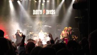 DIRTY DEEDS  AC DC Tribute band TNT Live at Union Scene Drammen Norway [upl. by Olfe889]