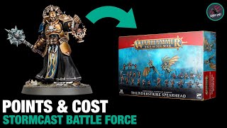 STORMCAST ETERNALS BATTLE FORCE XMAS 2022  Price amp Point Breakdown  Good To Start An Army With [upl. by Thielen]