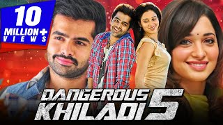 Dangerous Khiladi 5 HD  Ram Pothineni Hindi Dubbed Full Movie  Tamannaah Bhatia [upl. by Cirad]