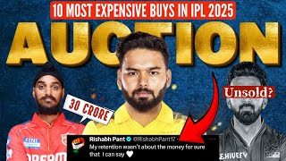 IPL 2025 Auction Get Ready for the MOST EXPENSIVE Player Buys in History [upl. by Notniw906]