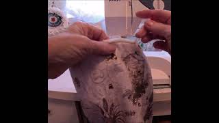 Buzzing Bee Fabric Drawstring Bag diy drawstringpouch sewingtutorial [upl. by Enelaj]