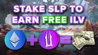 How to Stake SLP for 400 APY ILV Returns Staking tutorial [upl. by Barstow]