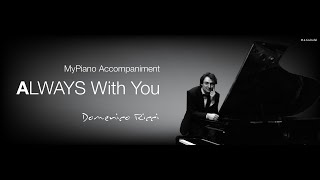 Non t amo più Piano accompaniment C  Tosti full track [upl. by Ayotnahs]