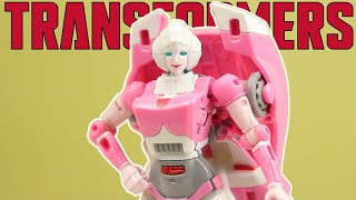 The Best Arcee Figure To Come Out  transformers Thrilling 30Takara Legends Arcee [upl. by Tye]