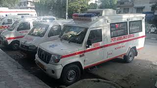 Ambulance Service Ganesh Nagar 9540944424 Ambulance on Rental 24  7 [upl. by Akcirahs683]