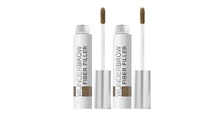 Wunder2 Wunderbrow Fiber Filler Brow Powder Duo Blonde [upl. by Elynad]