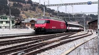 SBB EW IV Extrazug fürs Juskila Einfahrt in Zweisimmen [upl. by Arik]