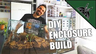 DEVILS NEW HOME  DIY Scolopendra dehaani enclosure  GIVEAWAY [upl. by Ettennig473]