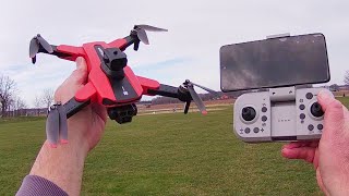 RG600 Pro Brushless Optical Flow Drone Flight Test Review [upl. by Aynik]