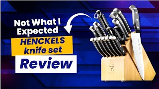 HENCKELS Premium Quality 15 Piece Knife Set Review  The Art of Effortless Cutting  Unbiased Review [upl. by Janene]