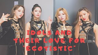 Idols singdancereact to MAMAMOO 마마무 Egotistic 너나 해 [upl. by Goeselt]