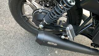 Mistral Moto Guzzi V7 III Stone  NO DBKiller [upl. by Lazar]