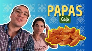 quotPapas Gajo Perfectas Receta Fácil para unas Papitas Crujientes por Fuera y Tiernas por Dentroquot [upl. by Nedaj]