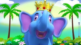 Hathi Raja Kahan Chale  Hindi Rhymes  हाथी राजा कहाँ चले  Kids Channel India  Nursery Rhymes [upl. by Ozan]