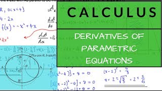 Derivatives of Parametric Equations [upl. by Dierolf500]