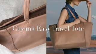 Cuyana Easy Travel Tote [upl. by Araas]