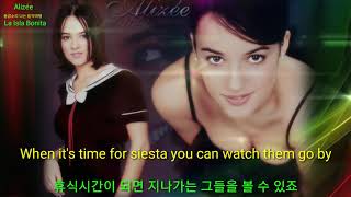 Alizée  La Isla Bonita lyrics [upl. by Carl]