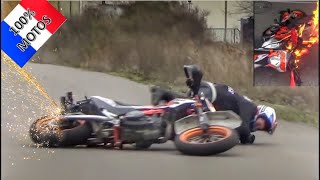 ÉNORME CRASH 😱 MOTARDS vs ACCIDENTS N°20  Sensibilisation [upl. by Inram78]