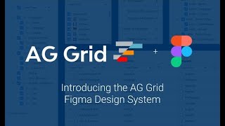 Introducing the AG Grid Figma Design System [upl. by Irik]