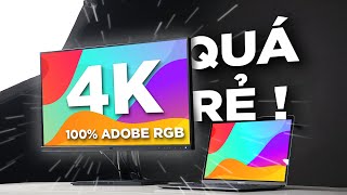 Màn Đồ Họa Này Có Đẹp Hơn Macbook 4K 100 Adobe RGB  ViewVP27854K [upl. by Jemmie]