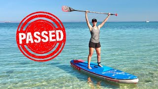 How to PADDLE BOARD in 60 SECONDS for beginners [upl. by Notsyrb13]