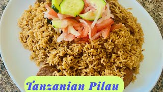 pilau EASY PILAU RECIPE FROM TANZANIA 🇹🇿 [upl. by Sale522]