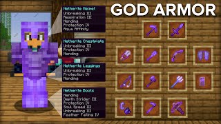 Best Enchantments For All Armor and Items in Minecraft [upl. by Zetnom605]