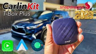 CarlinKit TBox Plus  Monster Car Dongle of 2023  Blazing Fast Speed [upl. by Neryt675]