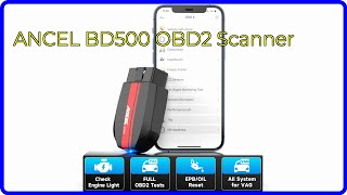 REVIEW 2024 ANCEL BD500 OBD2 Scanner ESSENTIAL details [upl. by Neill7]