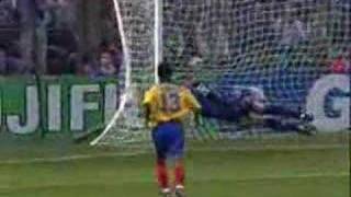 Beckham Free Kick 98 [upl. by Dex367]