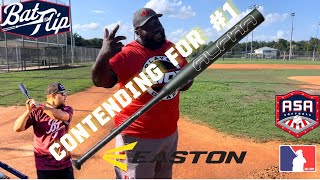 EASTON ALPHA ASAUSA SOFTBALL BAT BatFlipBP [upl. by Rochemont]