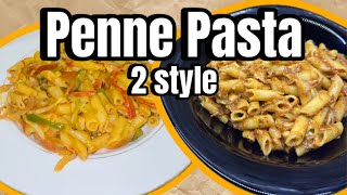 Penne Pasta Recipe in 2 style  Step by Step Pasta Making  RECIPE by Awangull [upl. by Kalil979]