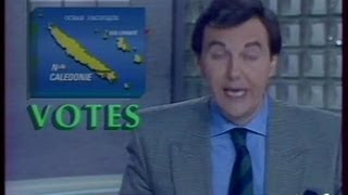 Nouvelle Calédonie  les élections présidentielles et régionales en 1988  Archive INA [upl. by Nytsyrk]