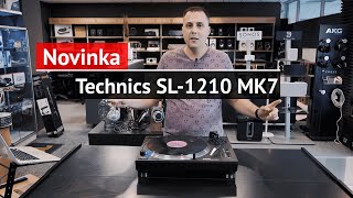 Najlepší DJ gramofón Technics SL1210 MK7 [upl. by Ilysa304]