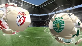 Fifa 13 LOSC Lille  Sporting CP Xbox 360 Gameplay [upl. by Parrie]