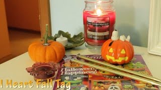 I Heart Fall Tag 2014 [upl. by Ahtnahc]