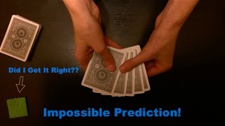 Impossible Prediction Card Trick Revealed [upl. by Lynne]