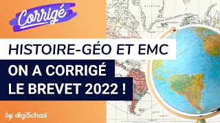 Brevet  correction de lhistoiregéo 2022 [upl. by Tterb600]