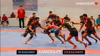 WESTERN RAILWAY VS SERAILWAY 70th ALL INDIA RAILWAY KABADDI CHAMPIONSHIP 2022 [upl. by Lynnea]