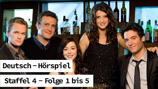 How I Met Your Mother  Staffel 4 Folge 15 HörspielBlackscreen Deutsch [upl. by Ronalda]