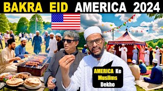 BAKRA EID AMERICA 2024  Muslims Life In America  Indian In USA [upl. by Terry204]